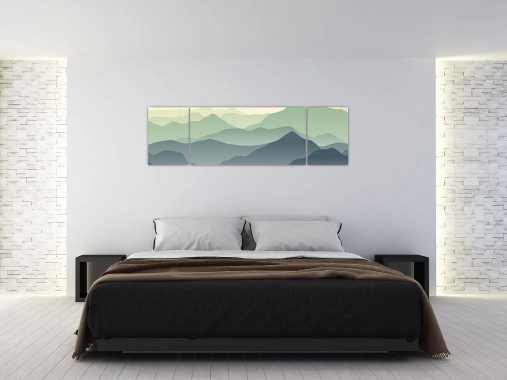 Obraz - Forest Mountain (170x50 cm)