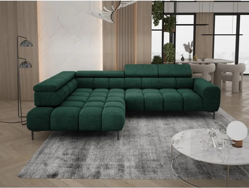 Narożnik PLAZA L Lewostronny w tkaninie CLOUD 39 WERSAL