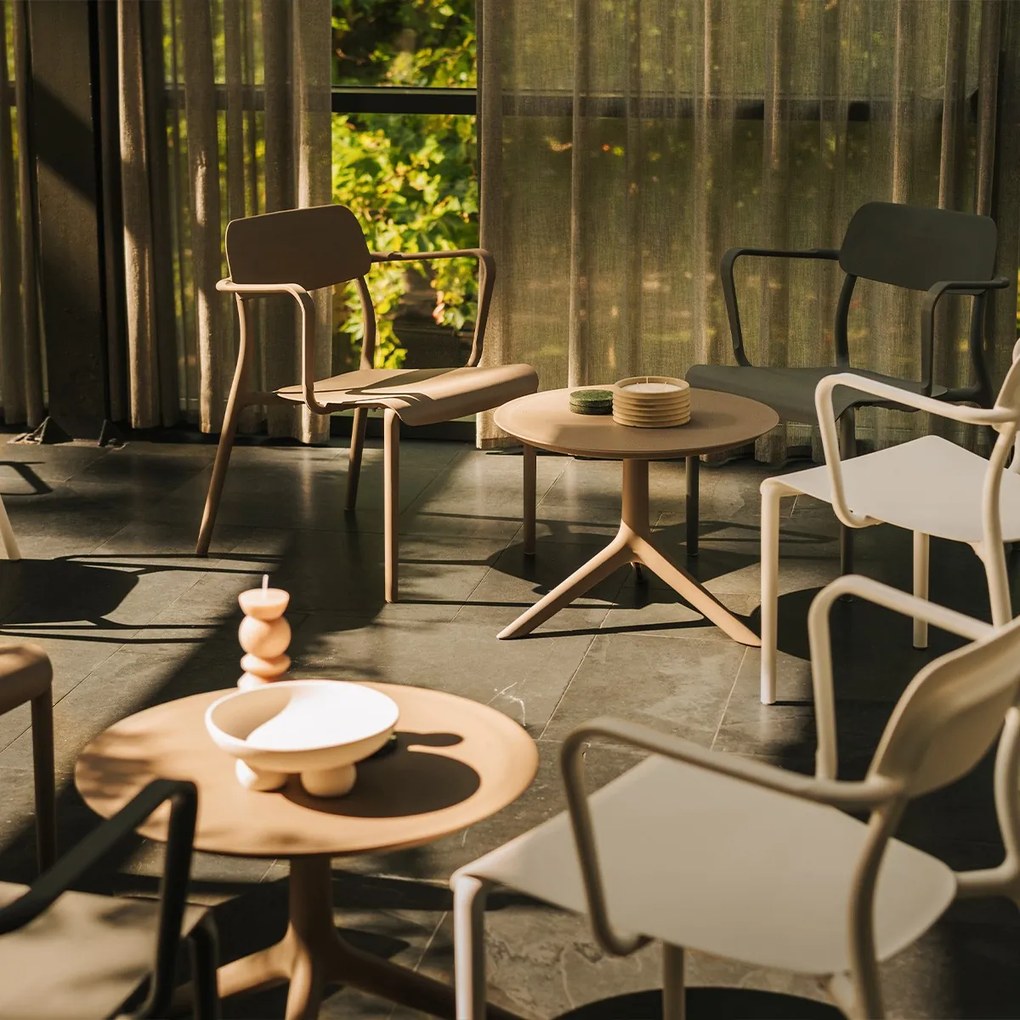 Plastikowy stół do ogrodu Rimo 60, prostokątny