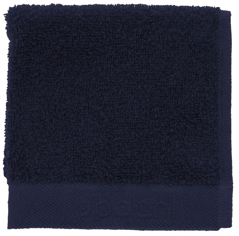 Ciemnoniebieski bawełniany ręcznik frotte 30x30 cm Comfort – Södahl