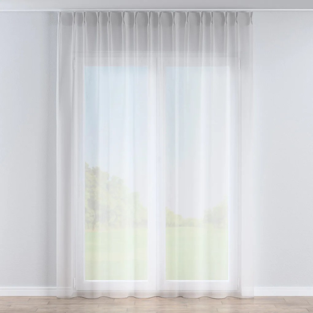 Firana na haczykach flex podwójnych