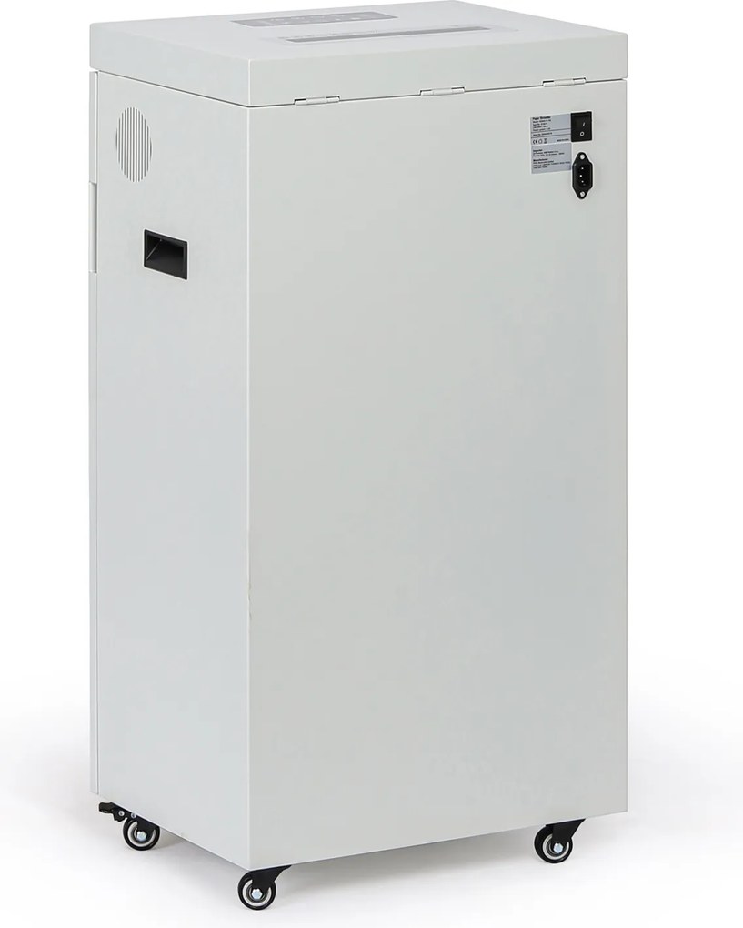 Niszczarka przemysłowa mikrościnkowa MDM215-70L, 15 arkuszy, 70 l, metalowa obudowa