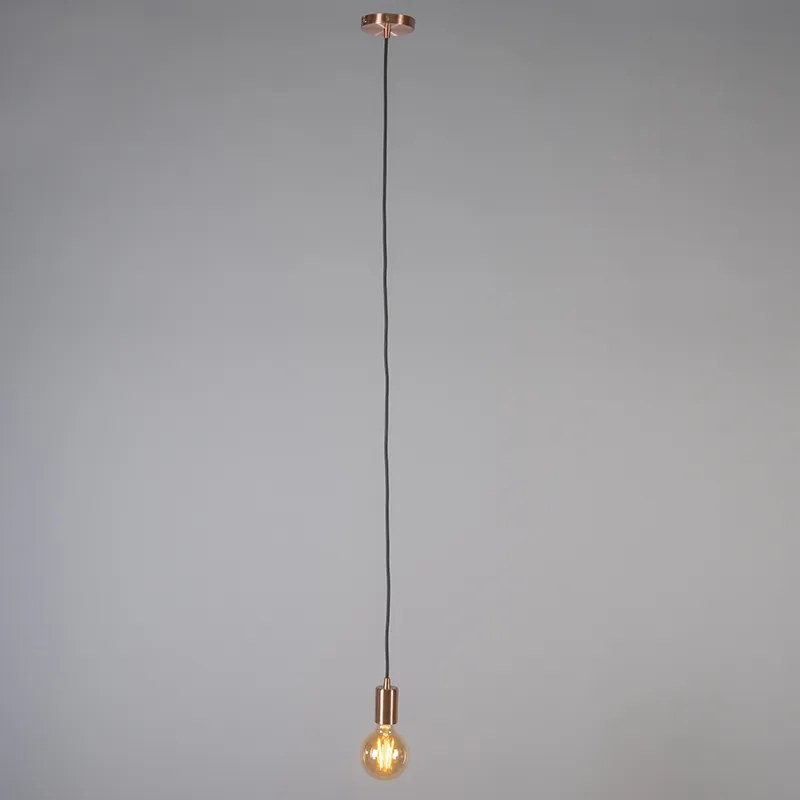 Industrialna lampa wisząca miedziana - FacilDesignerski Oswietlenie wewnetrzne