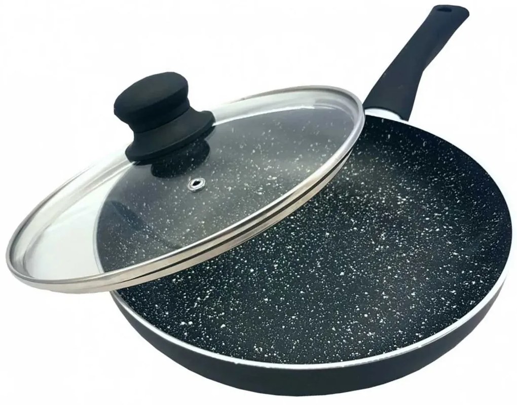 Patelnia Ze Szklaną Przykrywką Na Każdy Typ Kuchenki 24Cm G4-G83