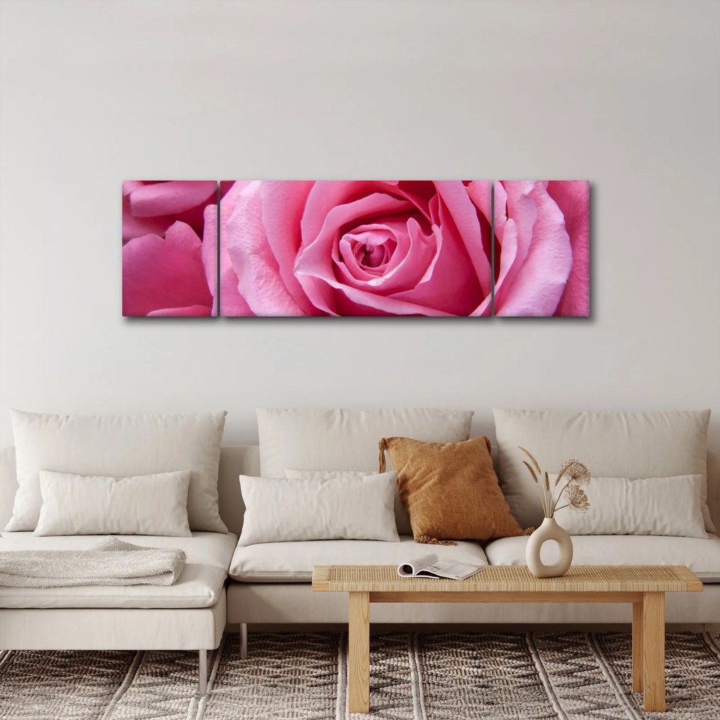 Obraz róży (170x50 cm)