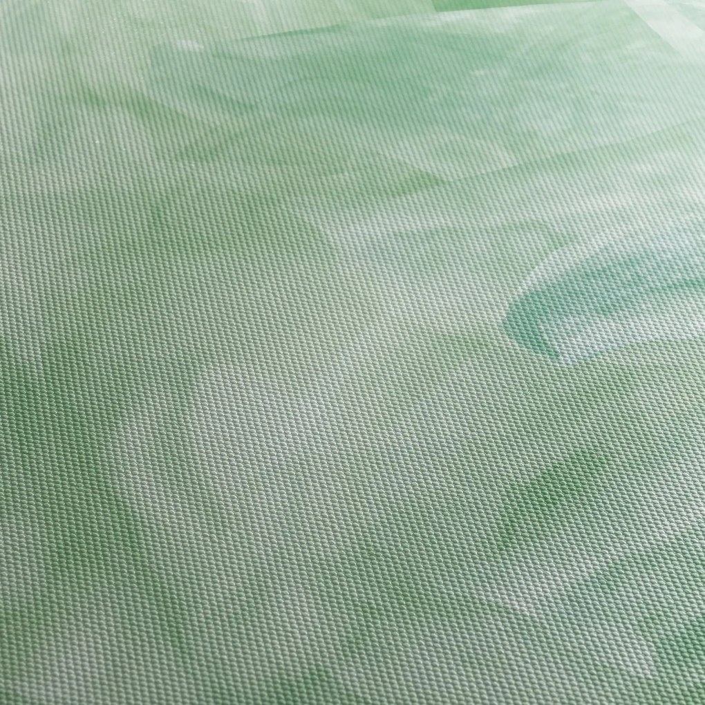 Obraz - Zielony kwiat (70x50 cm)