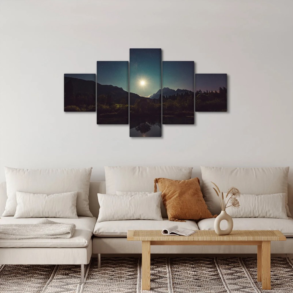 Obraz - nocne niebo (125x70 cm)