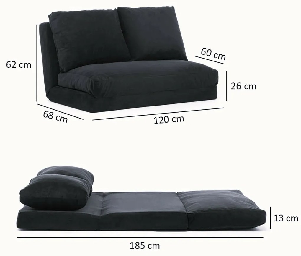 Sofa rozkładana Taida Patchwork