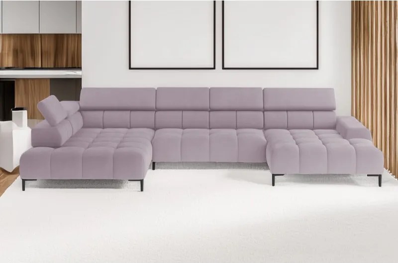 Narożnik PLAZA XL z elektryczną regulacją siedziska WERSAL