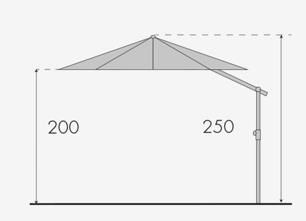 Doppler EXPERT 350 cm zielona