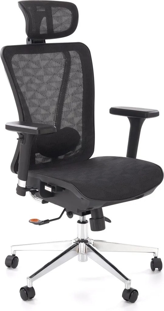 Ergonomiczny fotel biurowy Vixen Halmar, zgodny z normą BHP