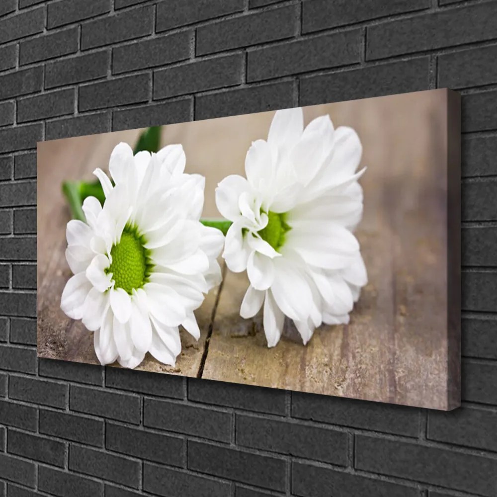 Obraz canvas na ścianę Subtelny Akcent Kwiatowy