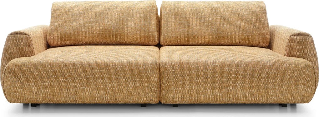 Miodowa kanapa melanżowa z funkcją spania D0-L11