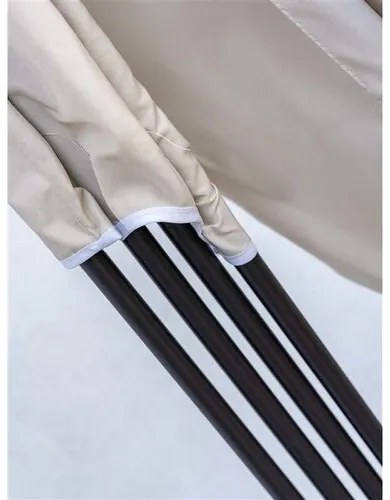 Happy Green Parawan składany na balkon 1,4 m, beżowy