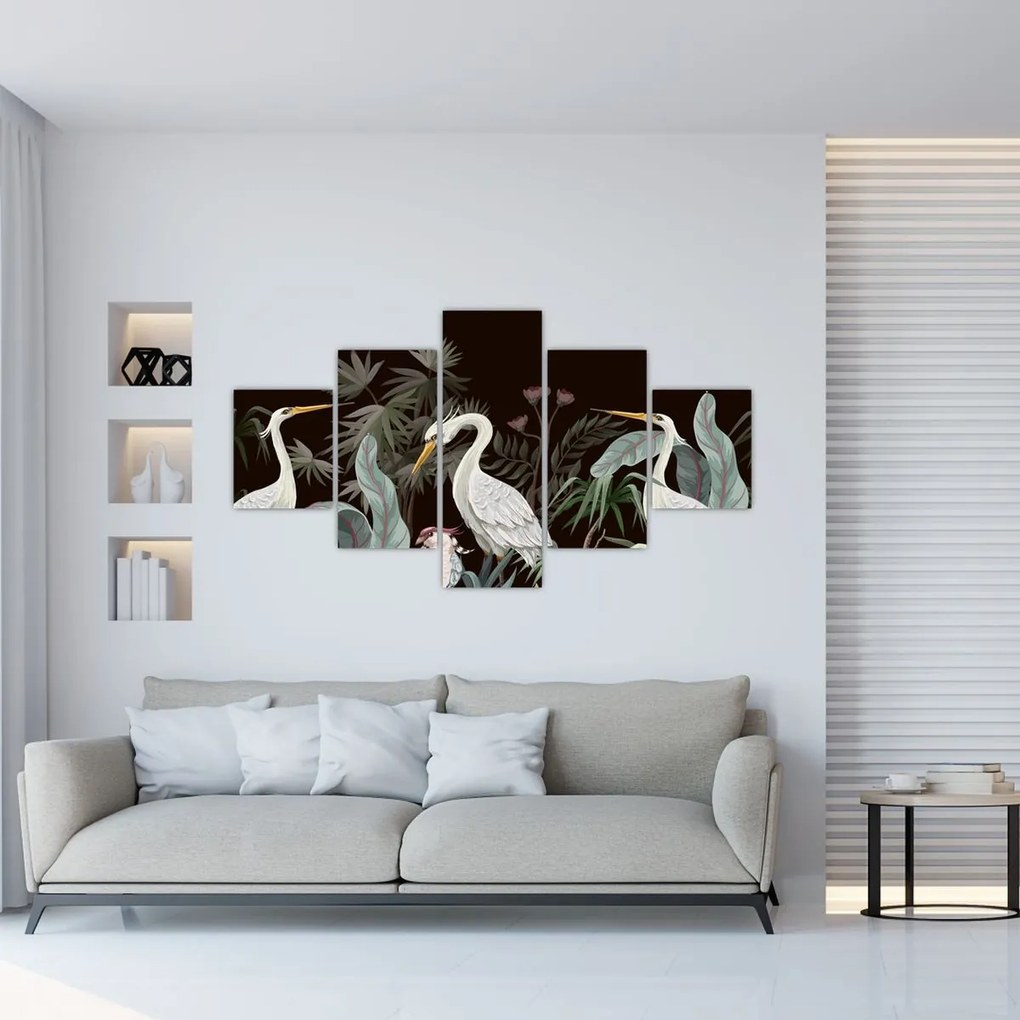 Obraz - Ptaki (125x70 cm)