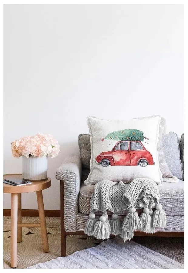 Poszewka na poduszkę ze świątecznym motywem 43x43 cm – Mila Home
