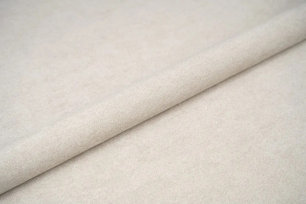 Beżowe tapicerowane łóżko dwuosobowe z materacem i stelażem 160x200 cm Noira Slim – Bonami Selection