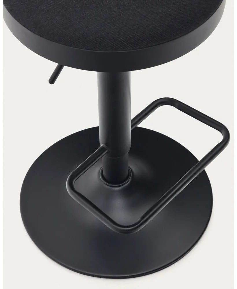 Czarne hokery zestaw 2 szt. 58 cm Zaib – Kave Home