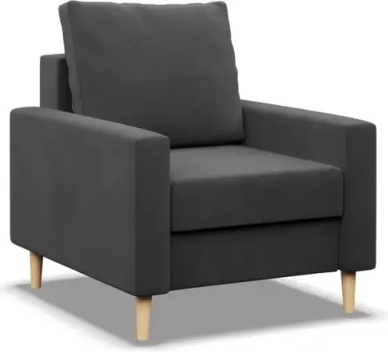 Fotel nowoczesny Stivo – wygodny, designerski, skandynawski styl, poduszka dwustronna