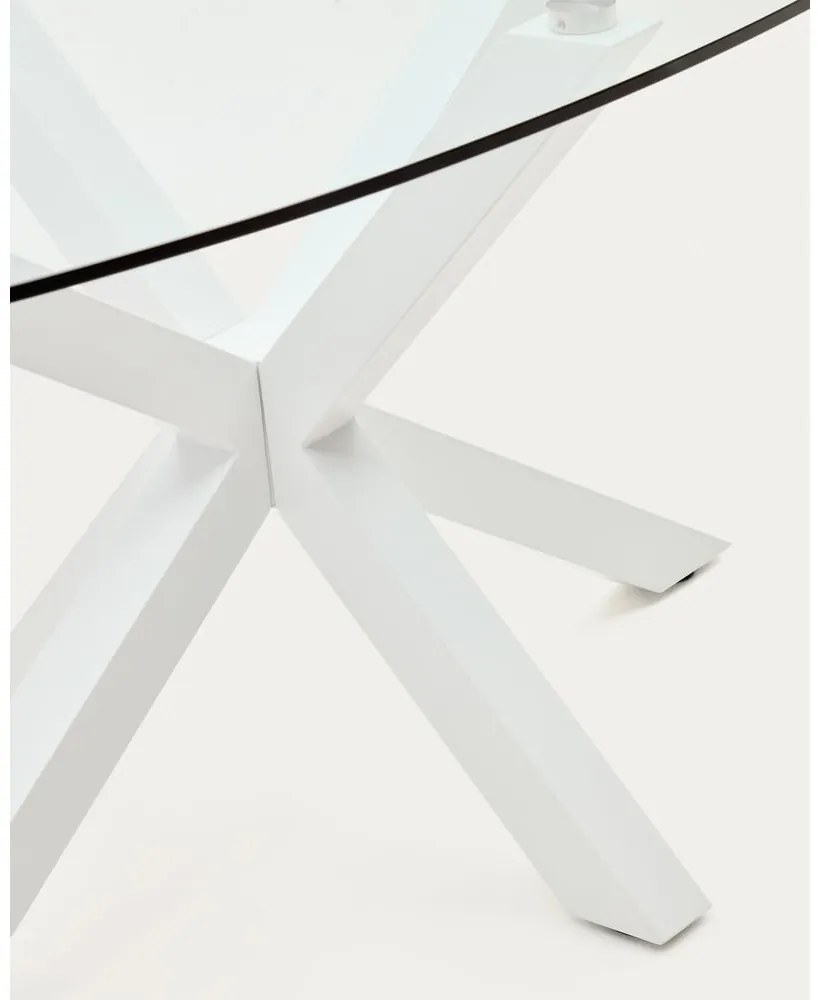 Stół ze szklanym blatem 100x200 cm Argo – Kave Home
