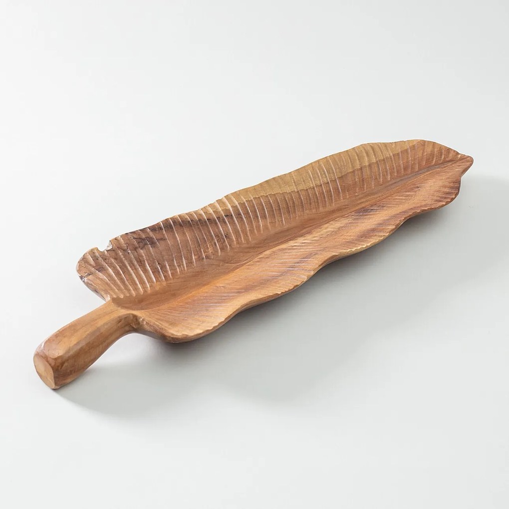 Patera Wood Leaf 60x18 cm