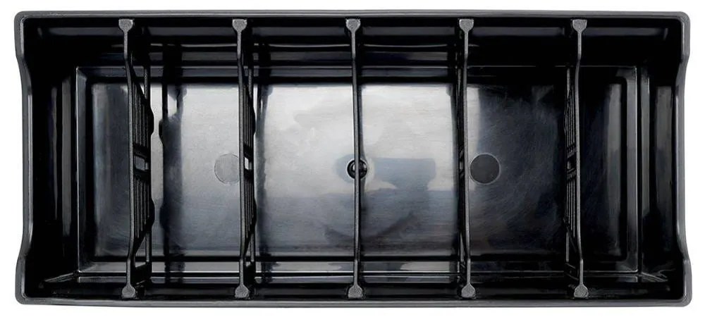 Organizer pojemnik kuchenny na torebki z przyprawami 30x13x8 cm (Czarny)