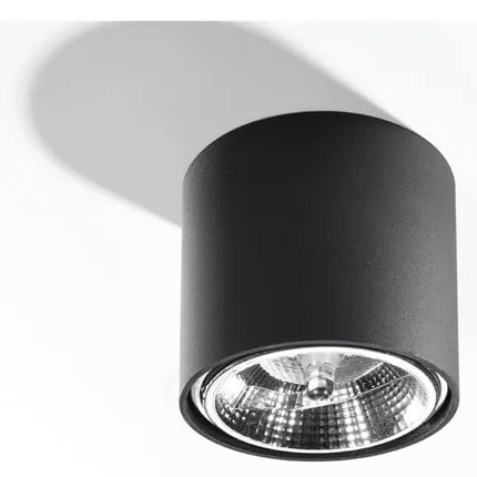 Czarna lampa sufitowa Nice Lamps Luigi