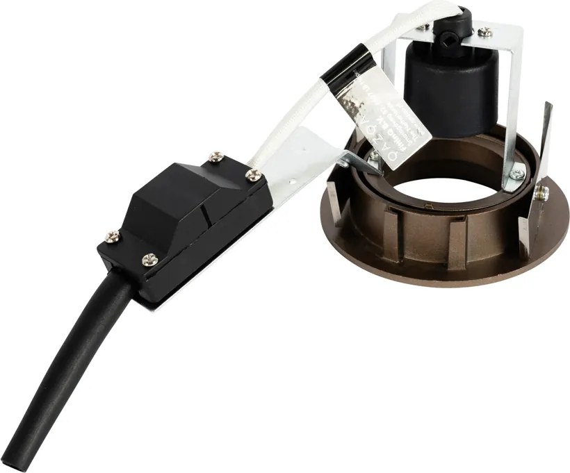 Zestaw 6 nowoczesnych, regulowanych reflektorów w kolorze ciemnego brązu - Cisco