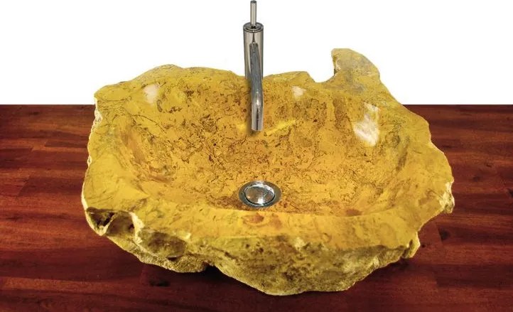 Umywalka nablatowa z naturalnego kamienia SAVONA