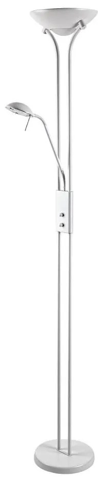 Brilagi - Lampa stojąca SCARLETT z ściemniaczem 1xR7s/230W/230V + 1xG9/40W biała