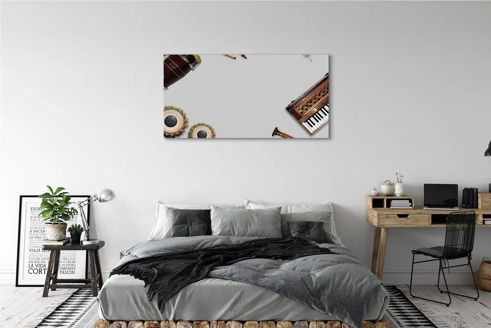 Obraz na płótnie Orkiestra Muzycznych Kształtów