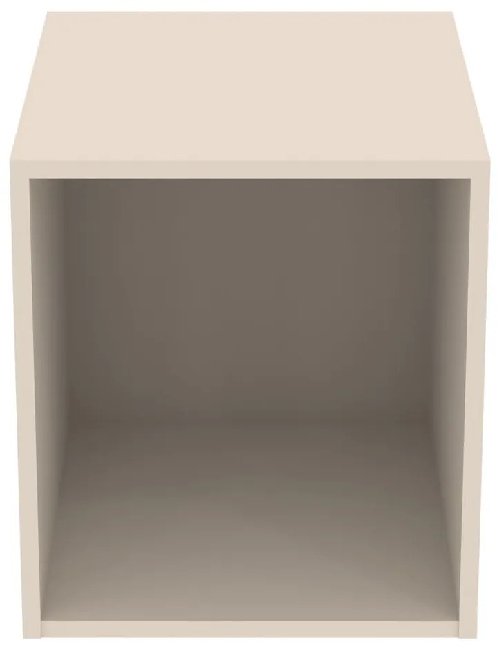 Kremowa niska wisząca szafka łazienkowa 40x44 cm i.Life B – Ideal Standard