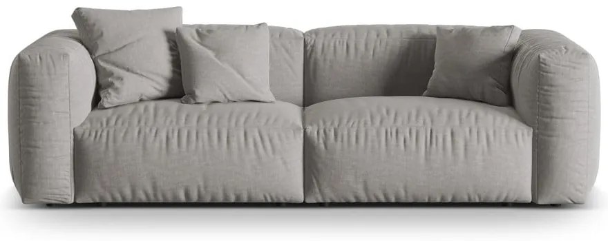 Jasnoszara sofa modułowa 240 cm Martina – Micadoni Home