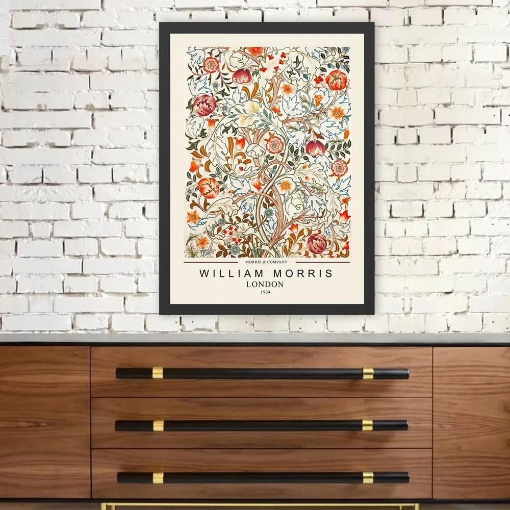 Obraz 35x45 cm William Morris – Wallity