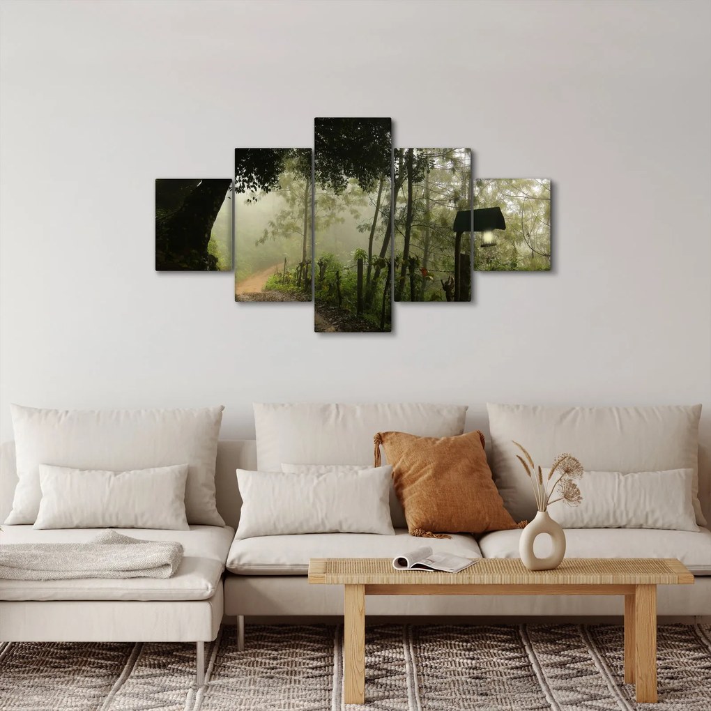 Obraz porannej mgły (125x70 cm)