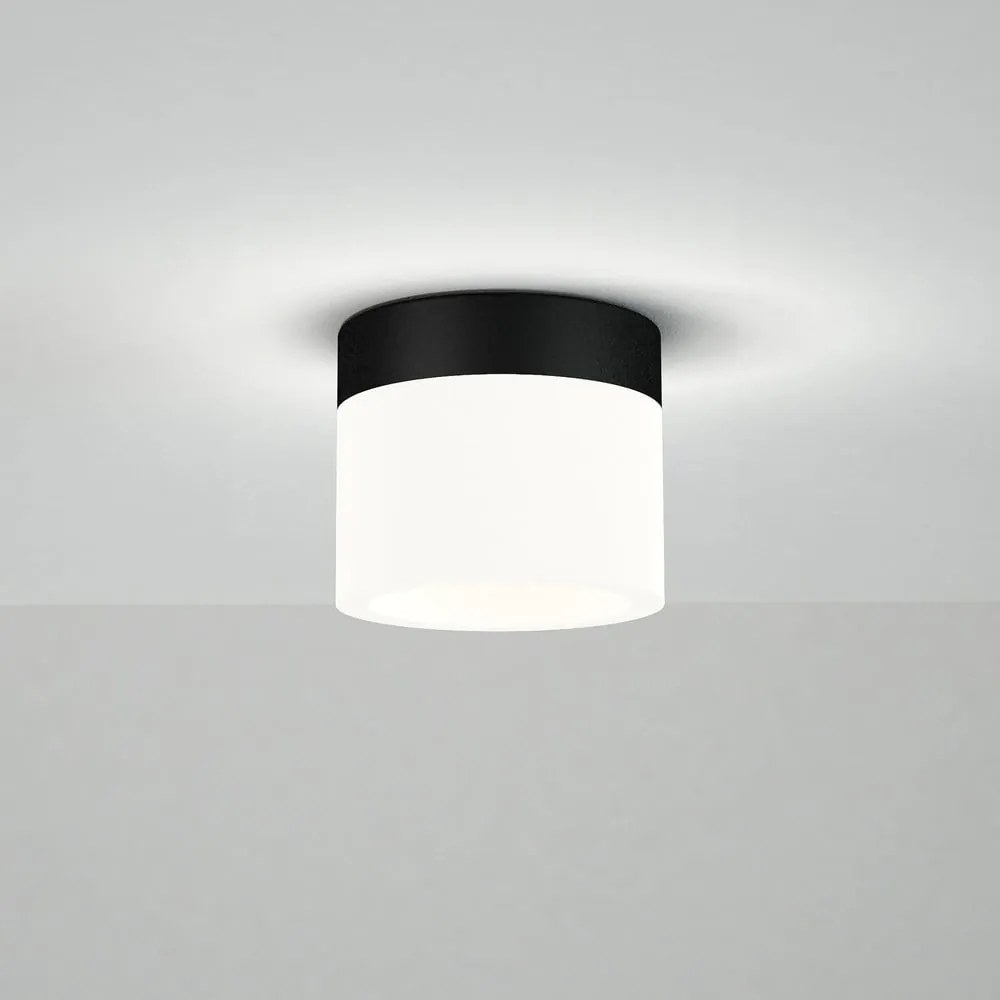 Czarna lampa sufitowa SULION Congo, ø 10 cm