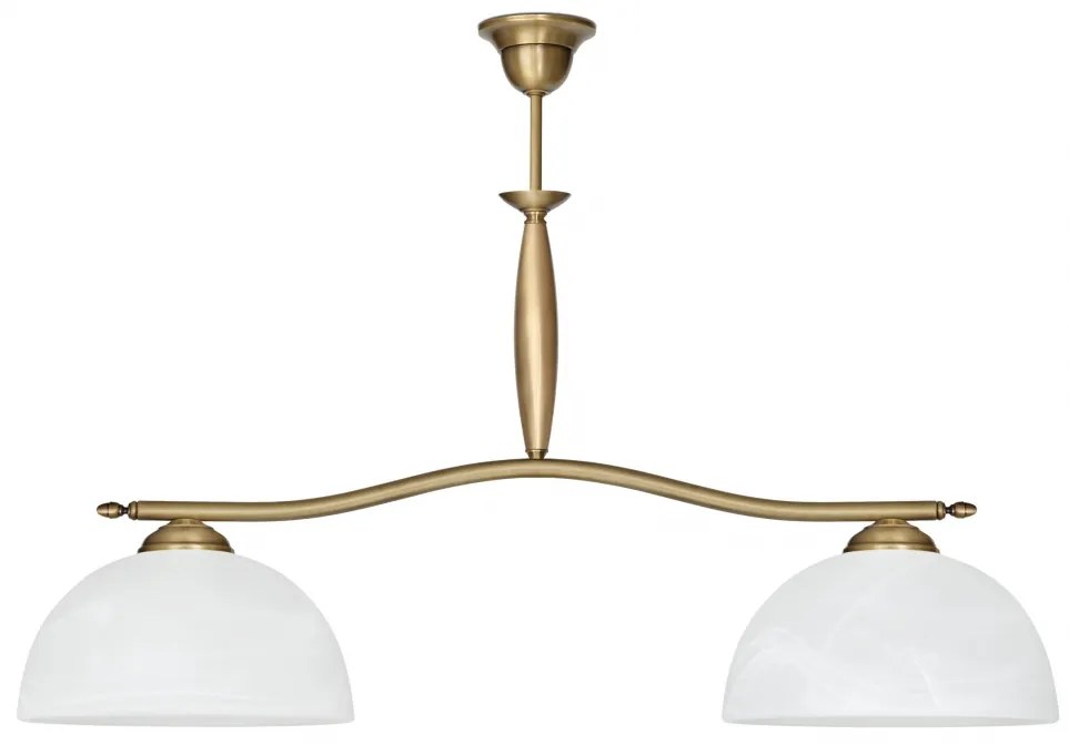 Żyrandol mosiężny C-S2L