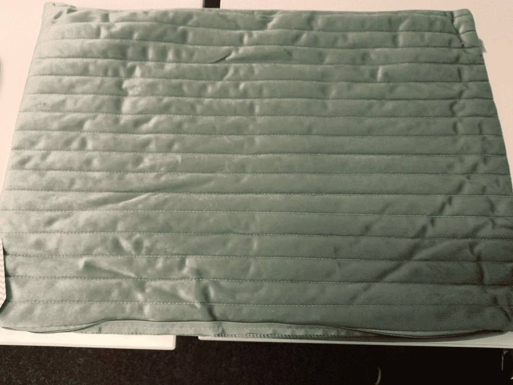 PROMOCJA Dekoracyjna poszewka na poduszkę SAMLA 40x60 cm, miętowy II. jakość