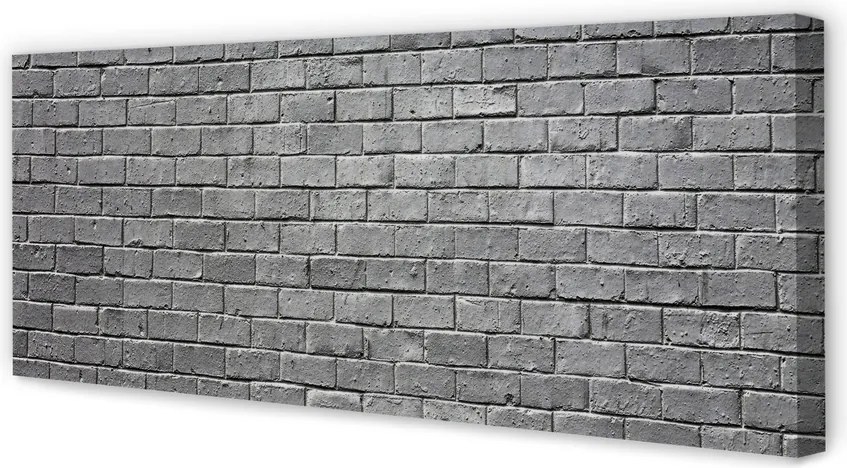 Fotoobraz na płótnie Mur Z Czerwonej Cegły