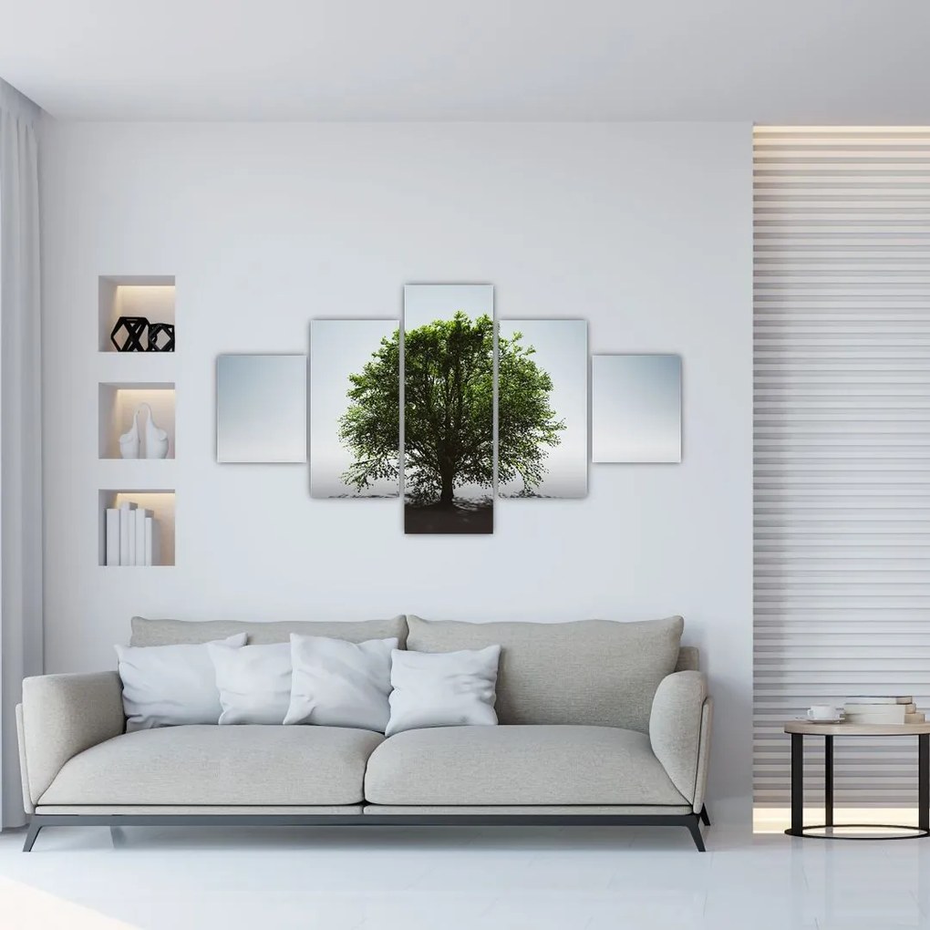 Obraz - Samotne drzewo (125x70 cm)