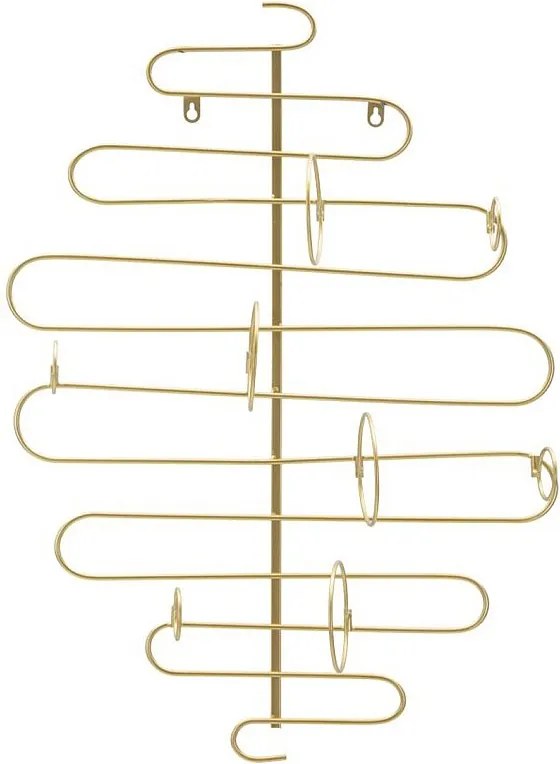 Uchwyt na Butelkę VKH326, Złoto, 53x13x72 cm, Kendra Home