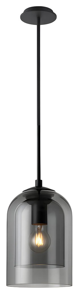 LAMPA WISZĄCA APP1705-1PC Szara