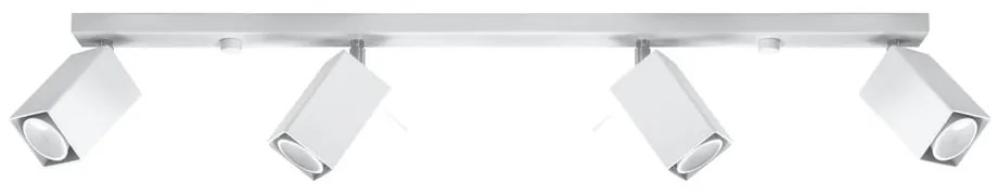 Biała lampa sufitowa Sollux Toscana