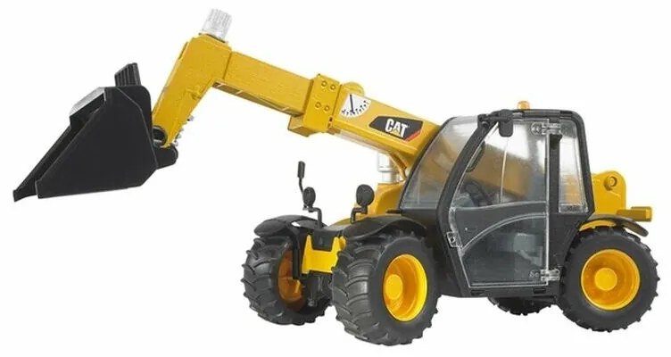 Bruder 02141 Ładowarka gąsienicowa CAT zwysięgnikiem teleskopowym, 1:16