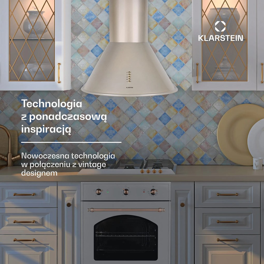 Klarstein Lumio Primo Okap przyścienny 60 cm