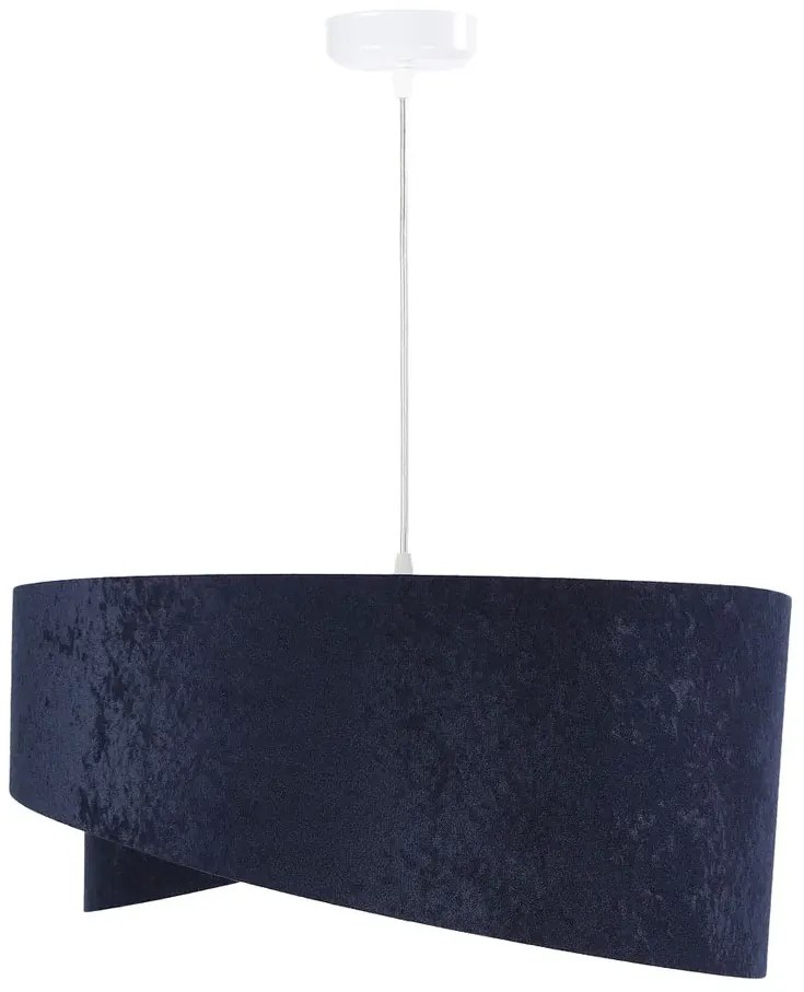 Granatowo-złota lampa wisząca glamour - EX985 E8-L48