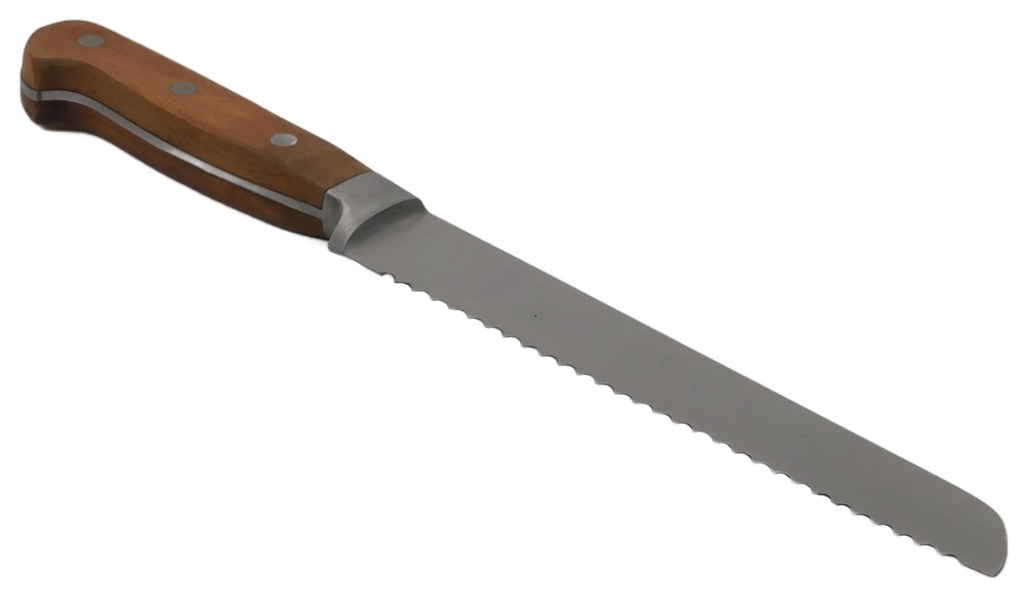 Nóż do krojenia chleba ELEGANCIA, stal nierdzewna, 33 cm