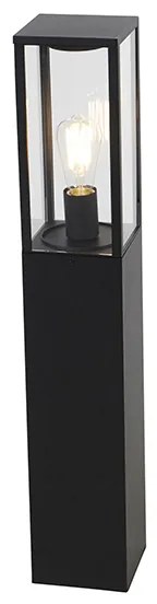 Industrialna lampa podłogowa zewnętrzna czarna 80 cm IP44 - Charlois