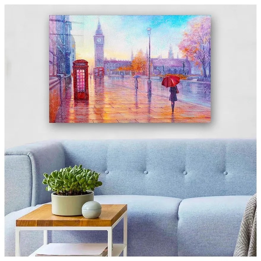 Szklany obraz 100x70 cm London – Wallity