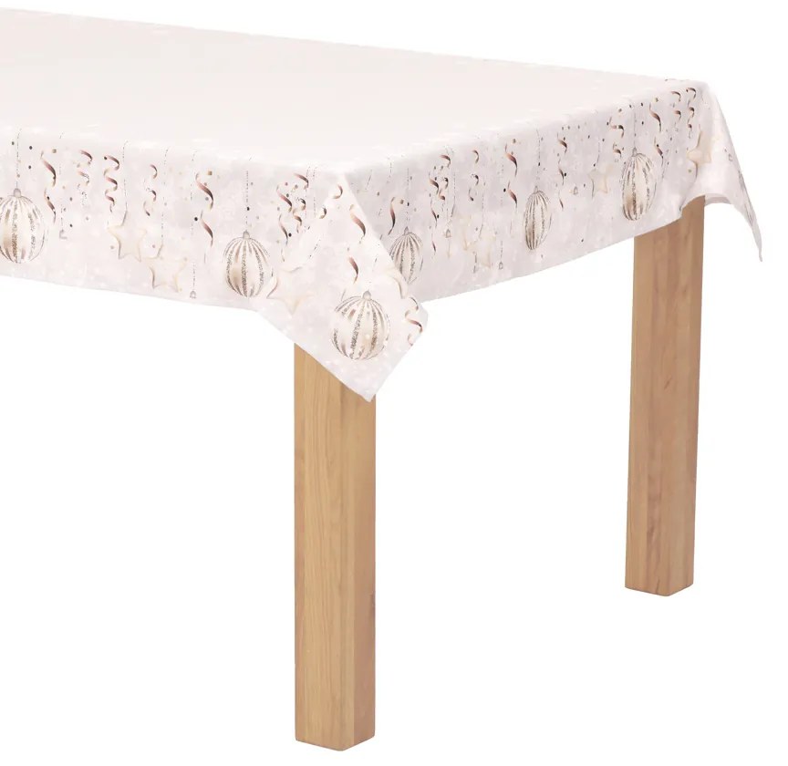 Obrus z motywem świątecznym Ozdoby, 130 x 220 cm, 130 х 220 cm